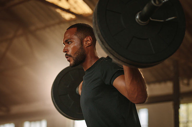 Man Working Out