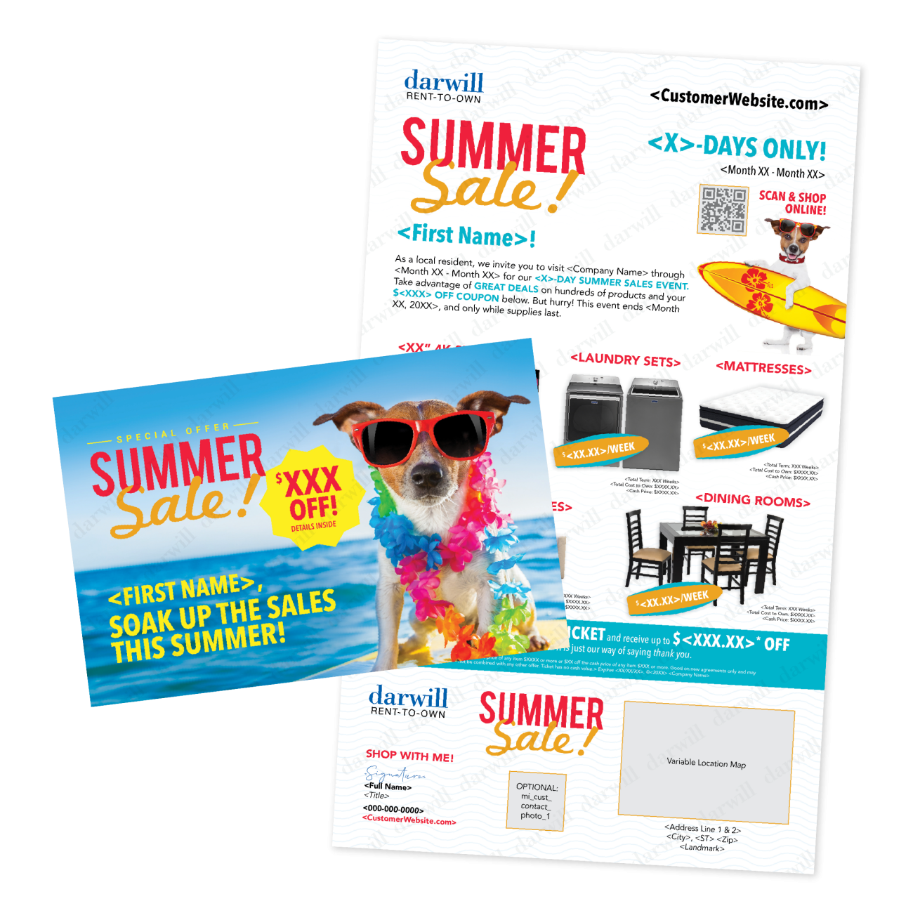 Summer Sale Self Mailer