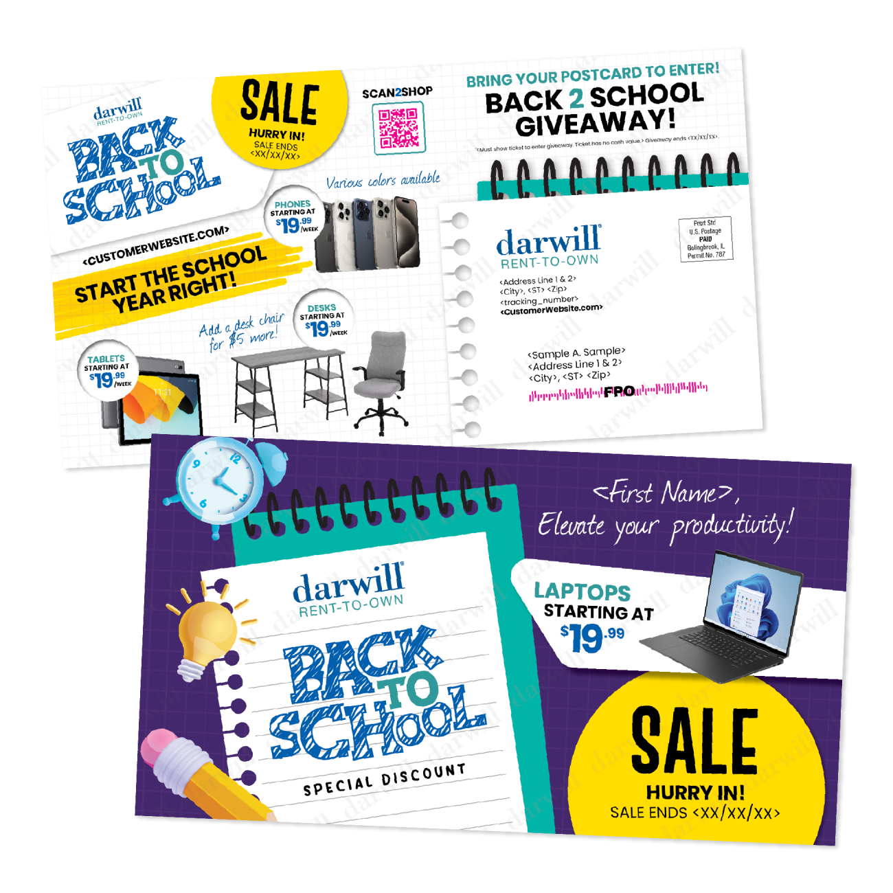 Back2School Postcard