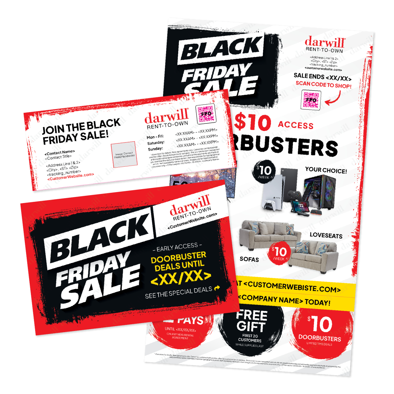 Black Friday Self Mailer