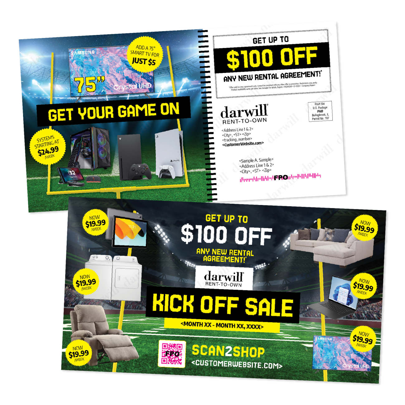 Kick Off Sale Postcard 2