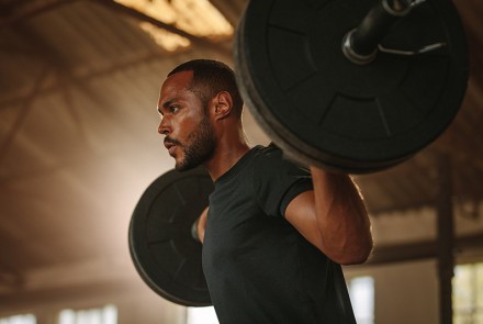 Man Working Out