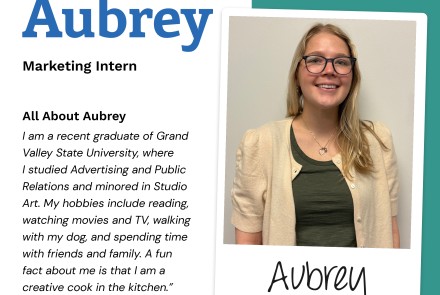 Welcome, Aubrey!