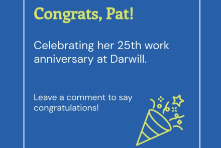Work Anniversary Pat R.