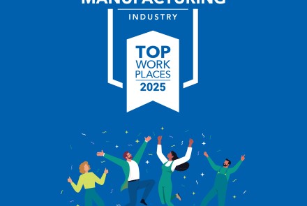Darwill Top Workplaces Manufacturing Award 2025