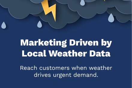 Marketing Driven by Weather Data