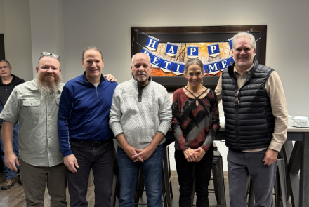 Ken Monty and Pat Ruff retirement celebration at Darwill.