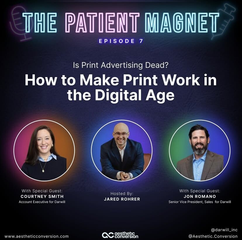 The Patient Magnet Podcast on How Direct Mail Works for Medical Spas in the Digital Age