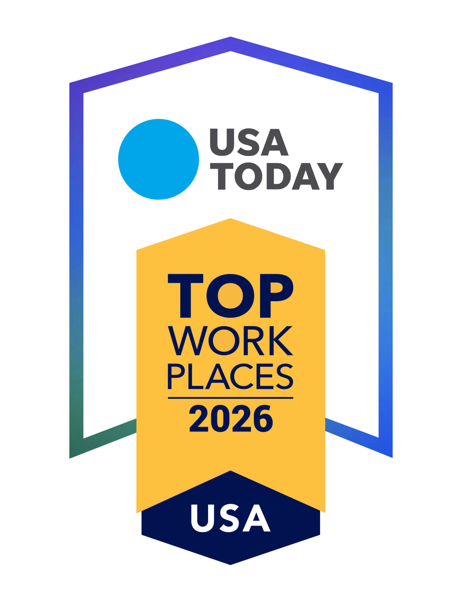 USA Today Award for Top Workplace in 2026